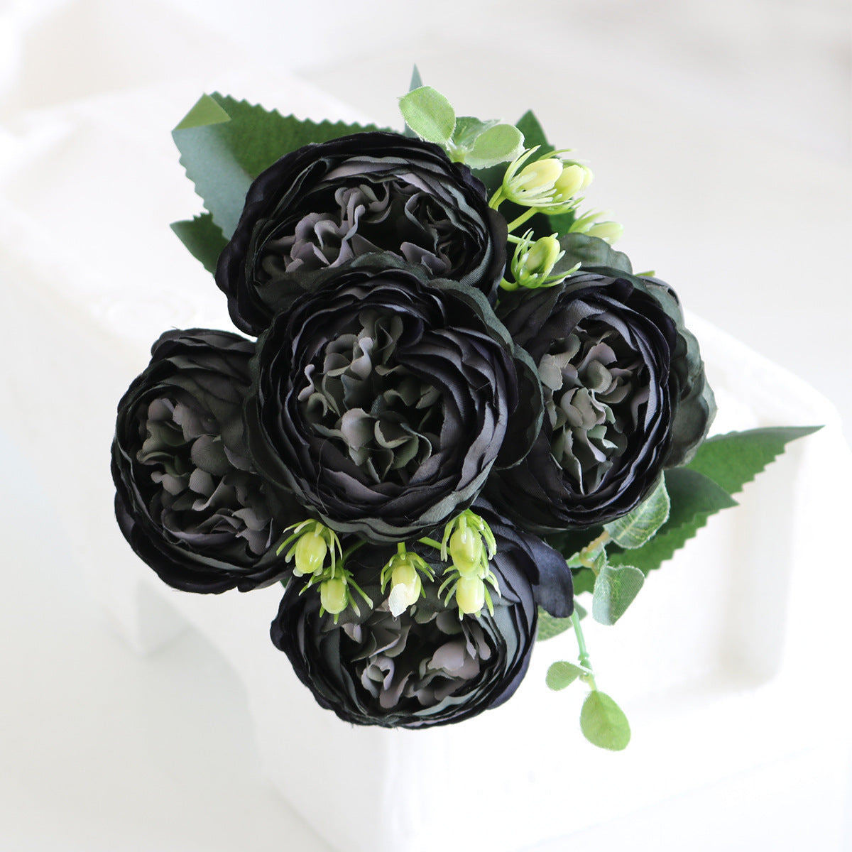 5-head Feili Persian Rose Artificial Flower Home Wedding