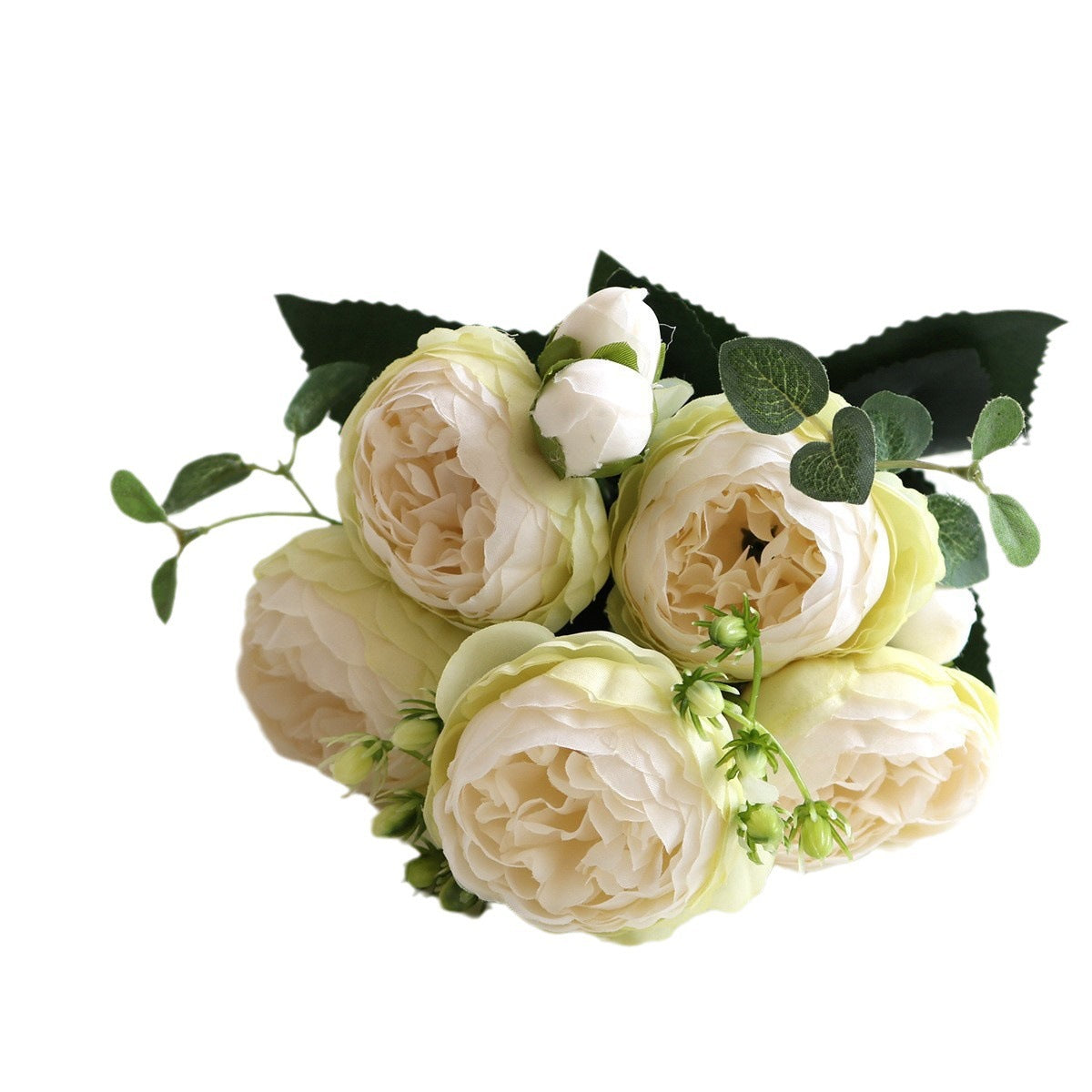 5-head Feili Persian Rose Artificial Flower Home Wedding