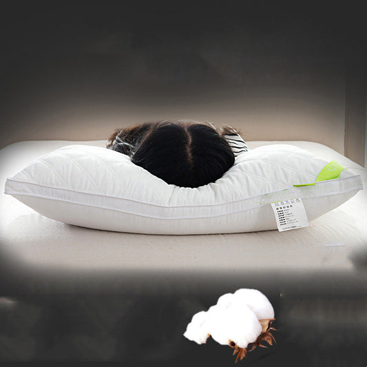 Down-filled Cotton Fabric Three-dimensional Pillow